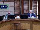 دکتر رضا داوری اردکانی رئیس فرهنگستان علوم و دکتر علی اکبر صالحی معاون پژوهشی